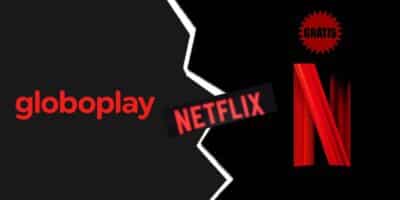 Logo da Globoplay e da Netflix (Foto: Reprodução / Minha Operadora / Canva / Montagem TV Foco)