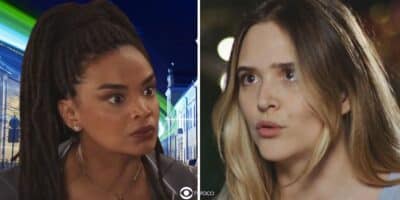 Paulina e Electra em Família é Tudo (Foto: Reprodução / Globo / Montagem TV Foco)