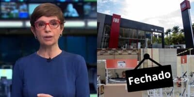 Renata Lo Prete cravou o fechamento de fábrica de montadora rival da Fiat (Reprodução: Montagem TV Foco)