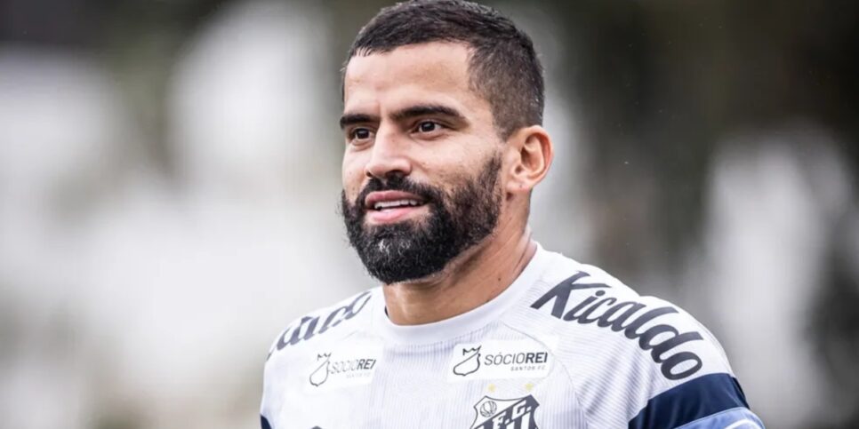Ricón, jogador do Santos - (Foto: Reprodução / Internet)