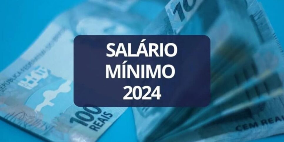 Salário mínimo nacional é no valor de R$1.412 (Reprodução: Internet)