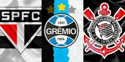 Novo meia no SP, craque chegando no Grêmio e reforço de peso no Corinthians - Foto: Montagem