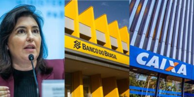 Tebet crava nova lei do Banco Central e atinge em cheio todos que tem poupança na Caixa e BB - Foto: Montagem