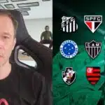 Tiago Leifert confirma crise de gigante da série A (Reprodução: Montagem TV Foco)