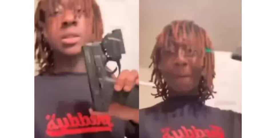 Jovem rapper Rylo Huncho morre após sofrer tiro acidental. Tragédia reforça os perigo das armas de fogo. (Foto: Reprodução/oglobo.globo)