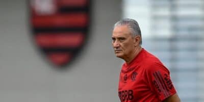 Flamengo e Tite - Foto Reprodução Foto: André Durão