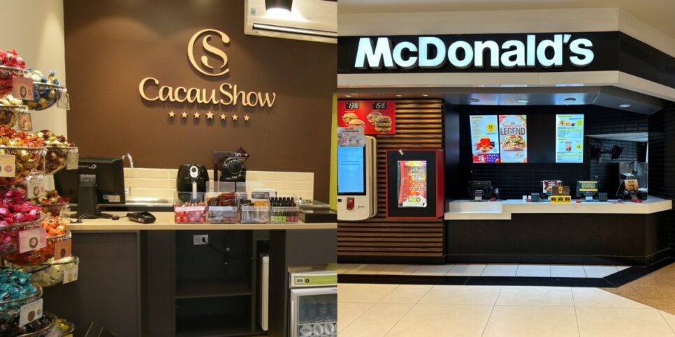 A Cacau Show possui mais de 1500 lojas a mais que o Mc Donald's (Foto: Reprodução/ Internet)