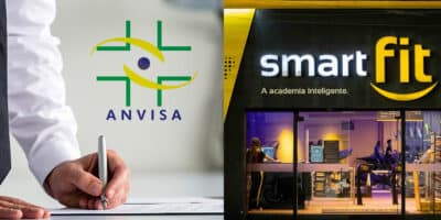 Anvisa - Academia SmartFit (Foto: Reprodução, Montagem - TV Foco)