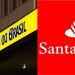 Banco do Brasil e Santander - Foto Reprodução Internet