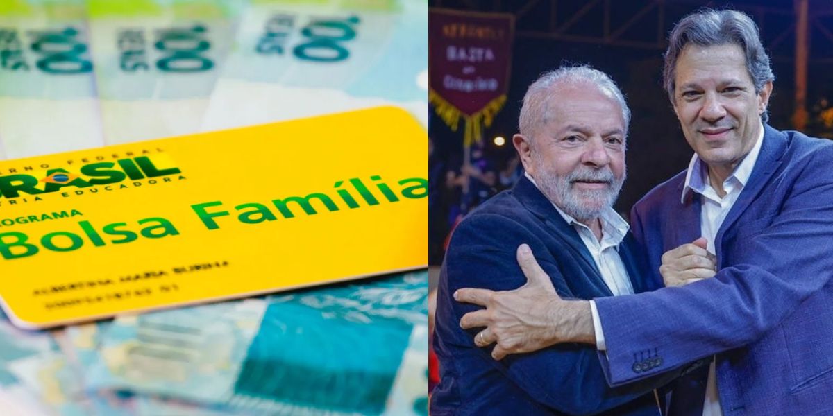 Bolsa Família / Lula e Haddad - Montagem: TVFOCO