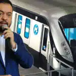 Cláudio Castro - Metrô e trem do RJ (Foto: Reprodução, Montagem - TV Foco) 