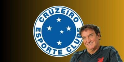 Cuca e escudo do Cruzeiro (Foto - Montagem TV Foco).