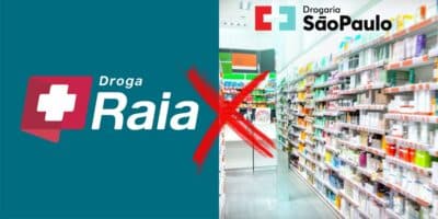 Droga Raia e farmácia rival - Foto Reprodução Internet