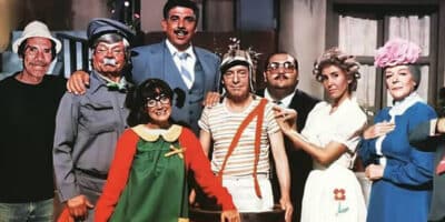 Elenco de Chaves (Foto: Reprodução - SBT)