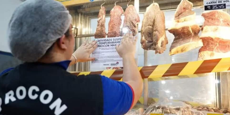 Estabelecimento foi parcialmente interditado pelo Procon (MA) (Foto- Divulgação: Procon )