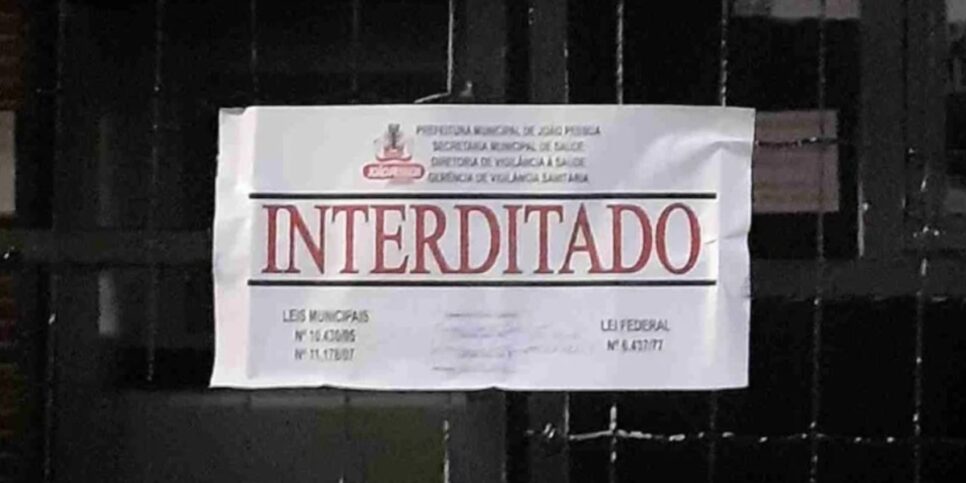 Estabelecimentos foram interditados pela Vigilância Sanitária em João Pessoa (Foto: Reprodução/ Internet)