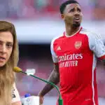 Gabriel Jesus - Palmeiras - Leila (Foto: Reprodução, Montagem - TV Foco)