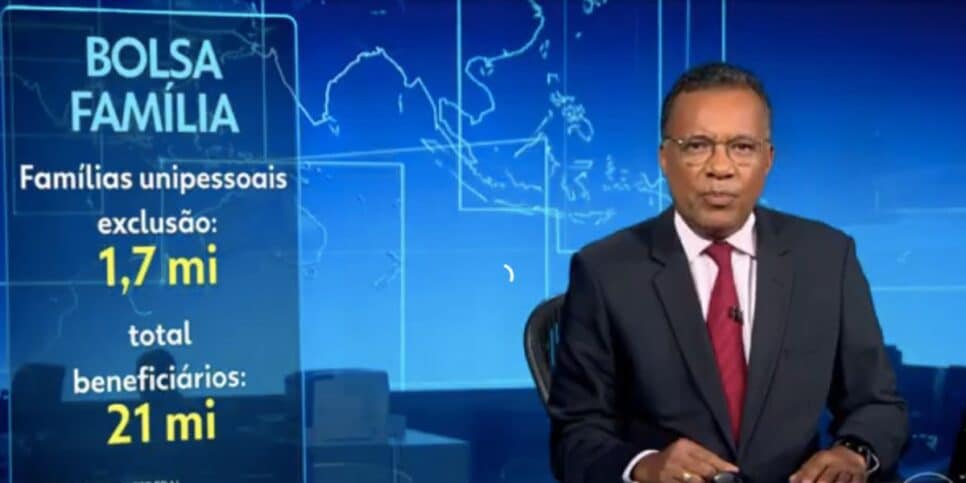 Heraldo Pereira no Jornal Nacional (Foto: Reprodução / Globo)