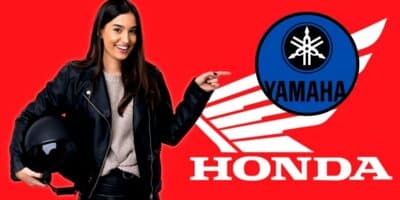 Honda faz super lançamento de moto em país para aniquilar a Yamaha, sua principal concorrente (Foto Reprodução/Montagem/Lennita/Tv Foco/Honda/Yamaha/Pinterest/Canva)