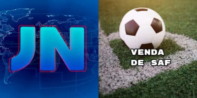 Jornal Nacional fala de venda de SAF de gigante do futebol (Foto: Divulgação)