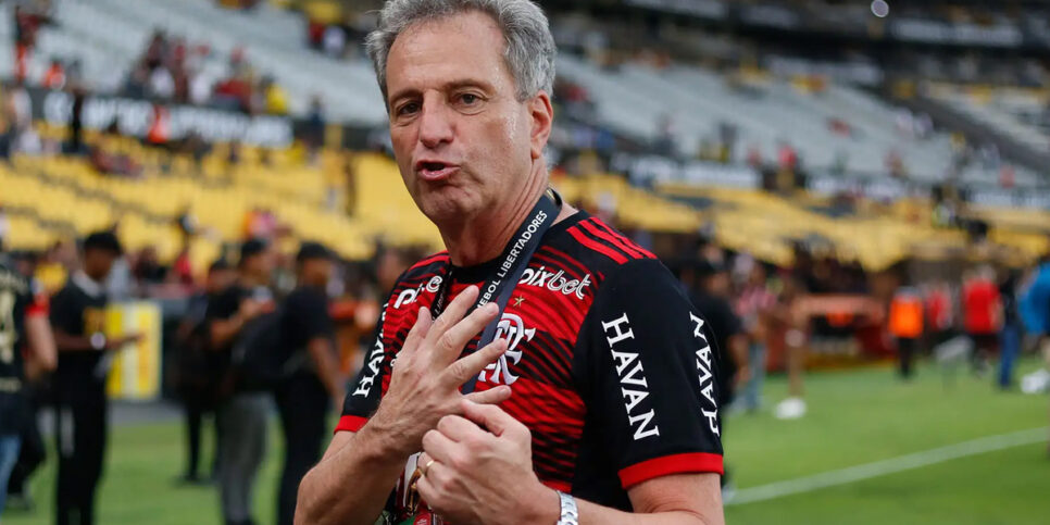 Landim - Flamengo (Foto: Reprodução - Globo Esporte)