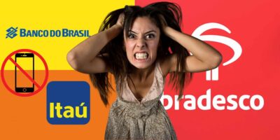 Imagem do post PIX suspenso e bloqueio em celulares: Paralisação simultânea no Itaú, Bradesco e BB abala clientes em JUNHO