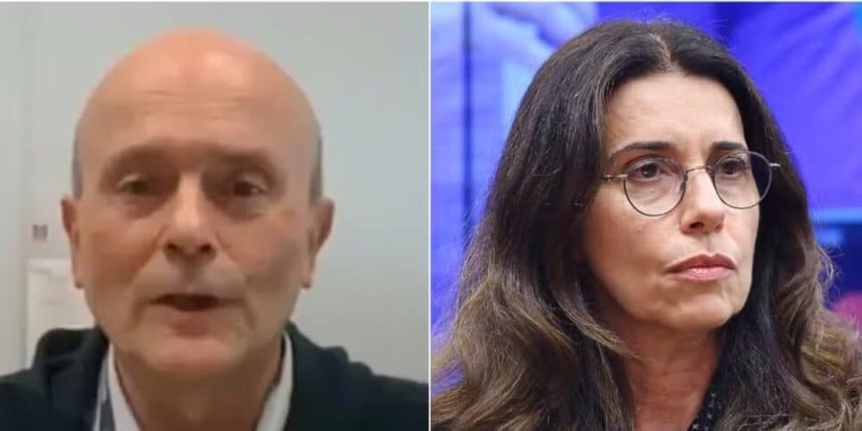 Miguel Gutierres e Anna Christina Ramos Saicali (Foto: Reprodução e Vinicius Loures / Câmara dos Deputados)