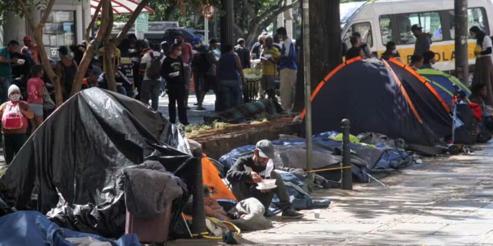 Moradores de rua - Foto Reprodução Internet