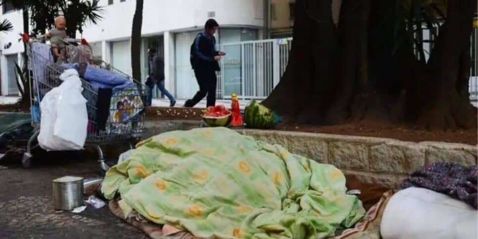 Moradores de rua em SP - Foto Reprodução Internet