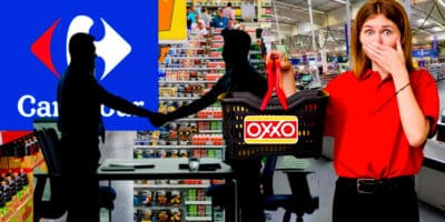 Carrefour compra 3 bandeiras populares do setor de supermercados para aniquilar a concorrência como o Oxxo (Foto Reprodução/Montagem/Lennita/Tv Foco/Canva/Internet)