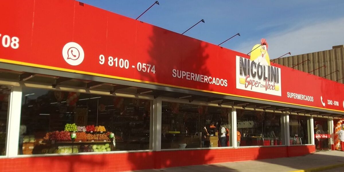 Grupo Osmar Nicolini Comércio se tornou uma grande rede de supermercados (Foto: Reprodução/ Internet)