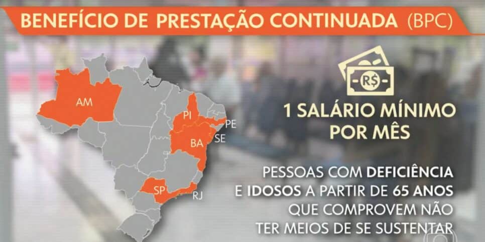 Pagamento do BPC (Foto: Reprodução / Globo)