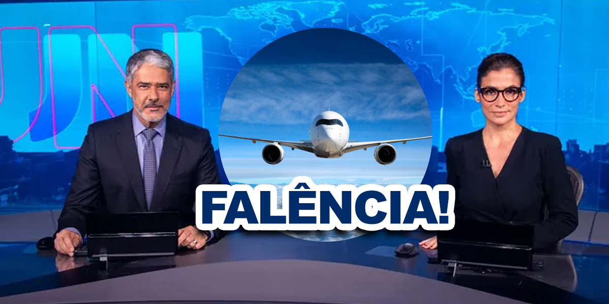 Renata E Bonner No Jn Confirmam Falência De Cia Aérea 0612