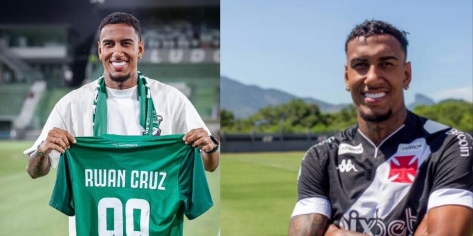 Rwan Cruz, craque que passou pelo Vasco  (Foto - Montagem TV Foco).