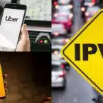 Motoristas da Uber e 99 têm nova lei que garante isenção do IPVA (Reprodução/Montagem/Canva)