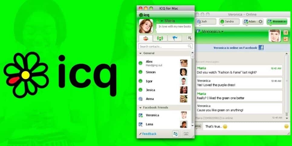 Aplicativo ICQ (Reprodução/InfoMoney)