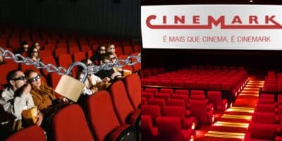 O fim de rede de cinemas gigante igual ao Cinemark em shopping (Reprodução/Montagem/Canva)