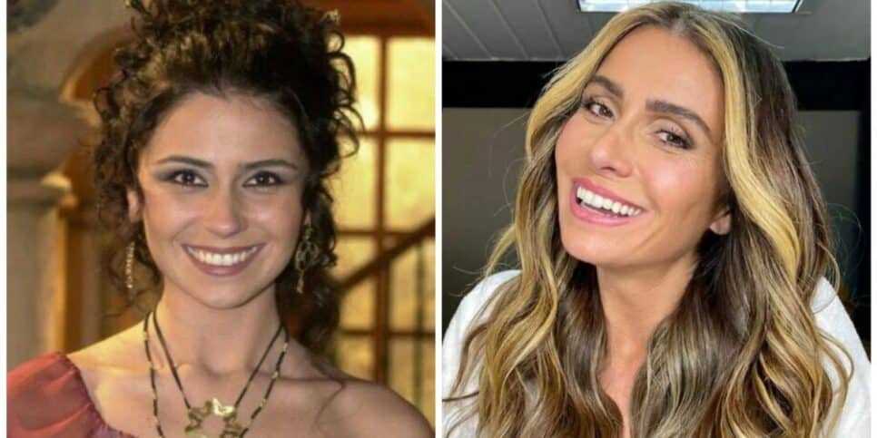 Giovanna Antonelli antes e depois (Reprodução/Internet)