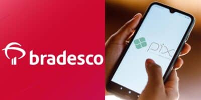 Bradesco tem paralisação de PIX (Reprodução/Montagem/Cobre fácil)