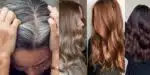 5 cores de cabelo e 3 mechas escondem o grisalho de mulheres (Reprodução/Montagem/Pinterest)