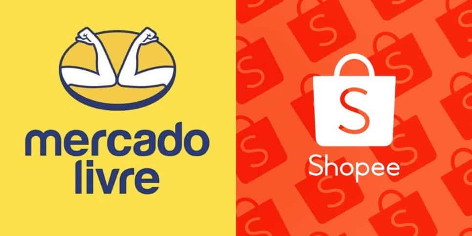 Mercado Livre e Shopee (Reprodução/Tudo Celular)