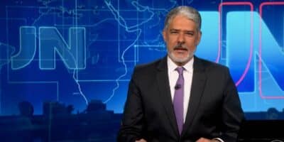 William Bonner no Jornal Nacional (Foto: Reprodução / Globo)