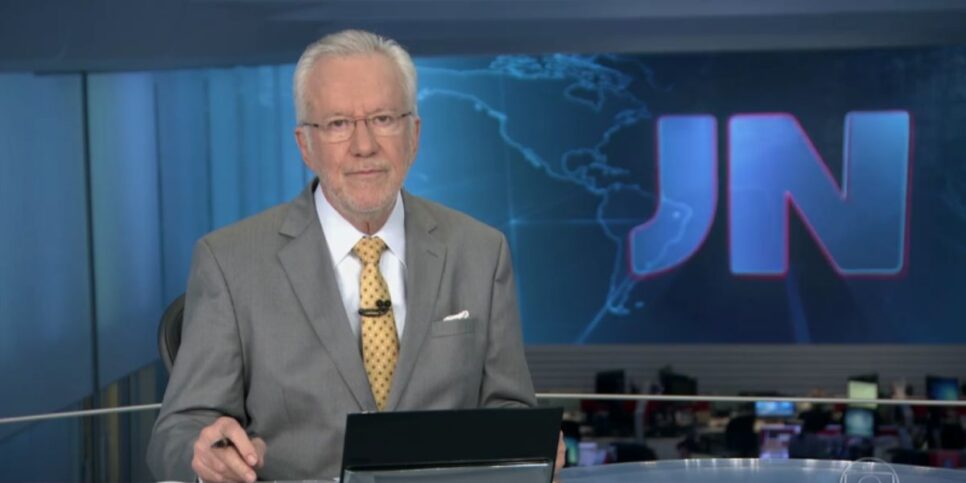 O jornalista brilhou nas telas da Globo por 30 anos (Reprodução: Globo)
