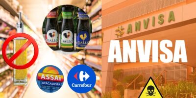 Imagem do post Risco fatal e ordem da ANVISA: As 10 marcas de azeite, rivais da Gallo, proibidas no Assaí, Carrefour e +