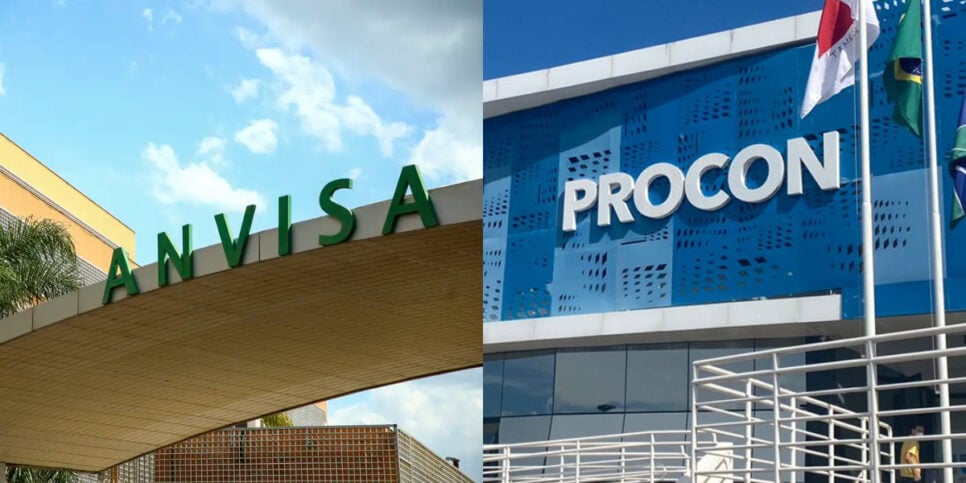 Anvisa e Procon (Foto: Divulgação/Internet)