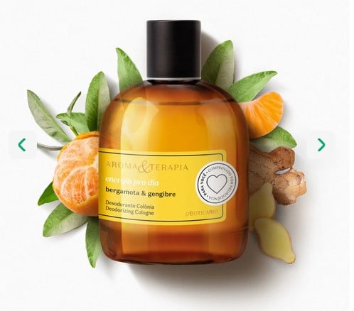 Aroma & Terapia Energia Pro Dia Desodorante Colônia 75ml (Foto: Reprodução / Site da Marca)