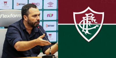 Mário Bittencourt (Foto: Lucas Merçon/Fluminense) - Montagem Tv Foco