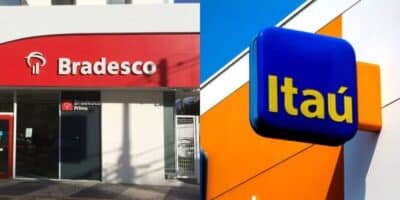 Itaú e Banco Bradesco (Foto Reprodução/Montagem/Tv Foco)