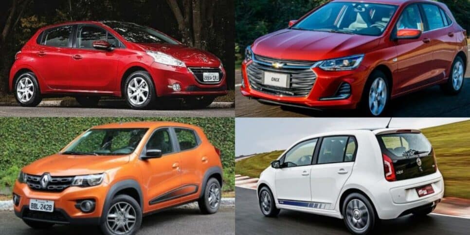 Os carros populares precisarão se adaptar as novas regras (Reprodução: Internet)