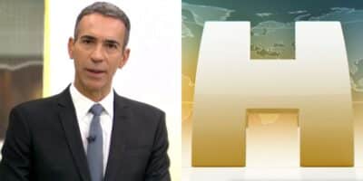 César Tralli deu notícia no Jornal Hoje (Foto: TV Globo)